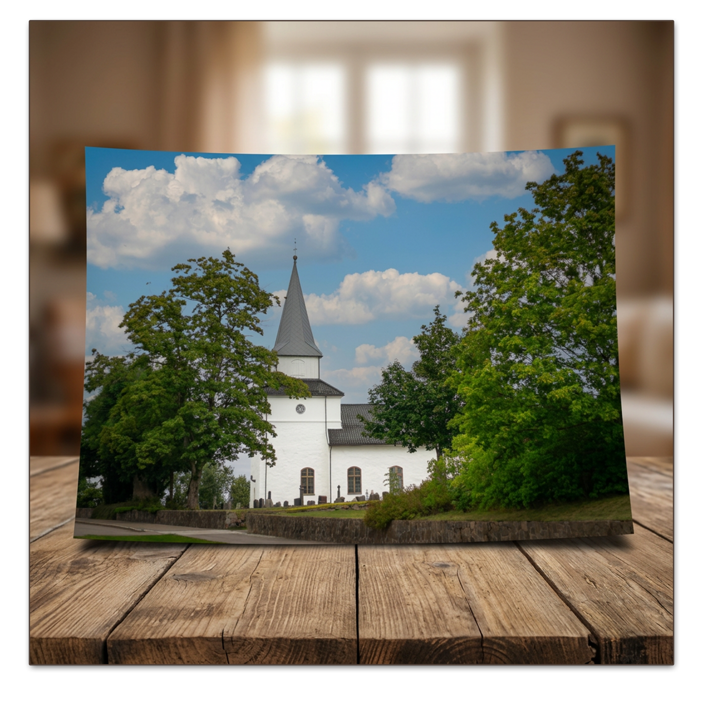 Kunstplakat - Nøtterøy kirke