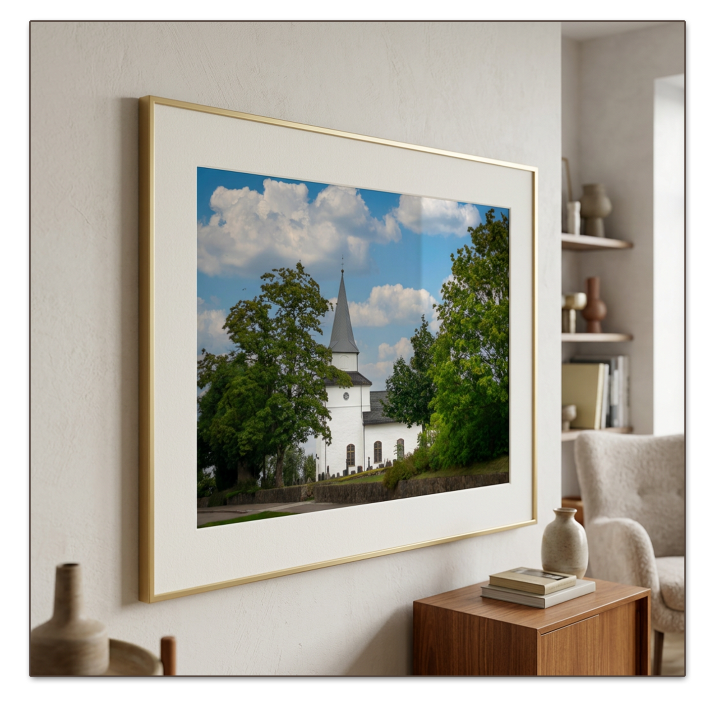 Kunstplakat - Nøtterøy kirke