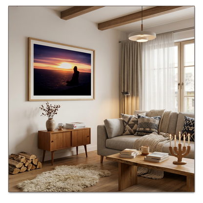 Kunstplakat - Utsikt fra Verdens Ende