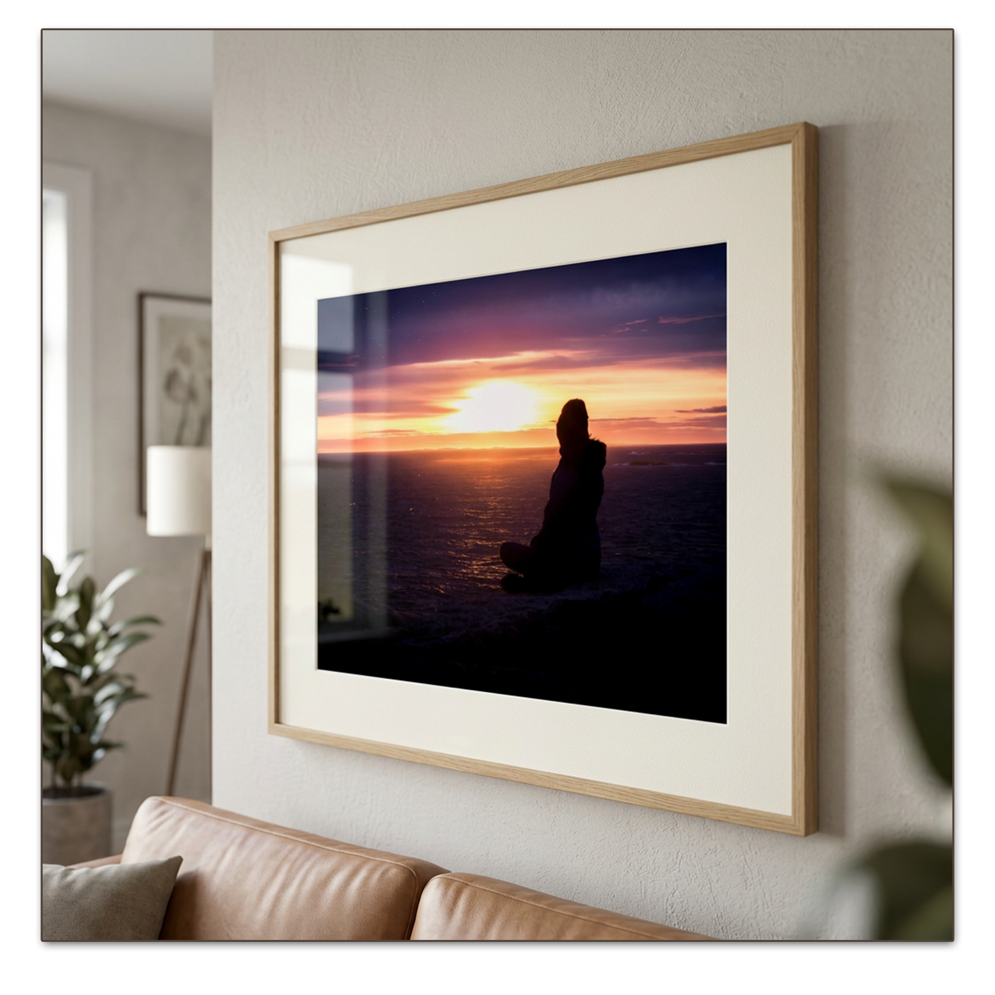 Kunstplakat - Utsikt fra Verdens Ende