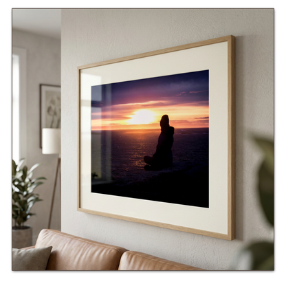 Kunstplakat - Utsikt fra Verdens Ende