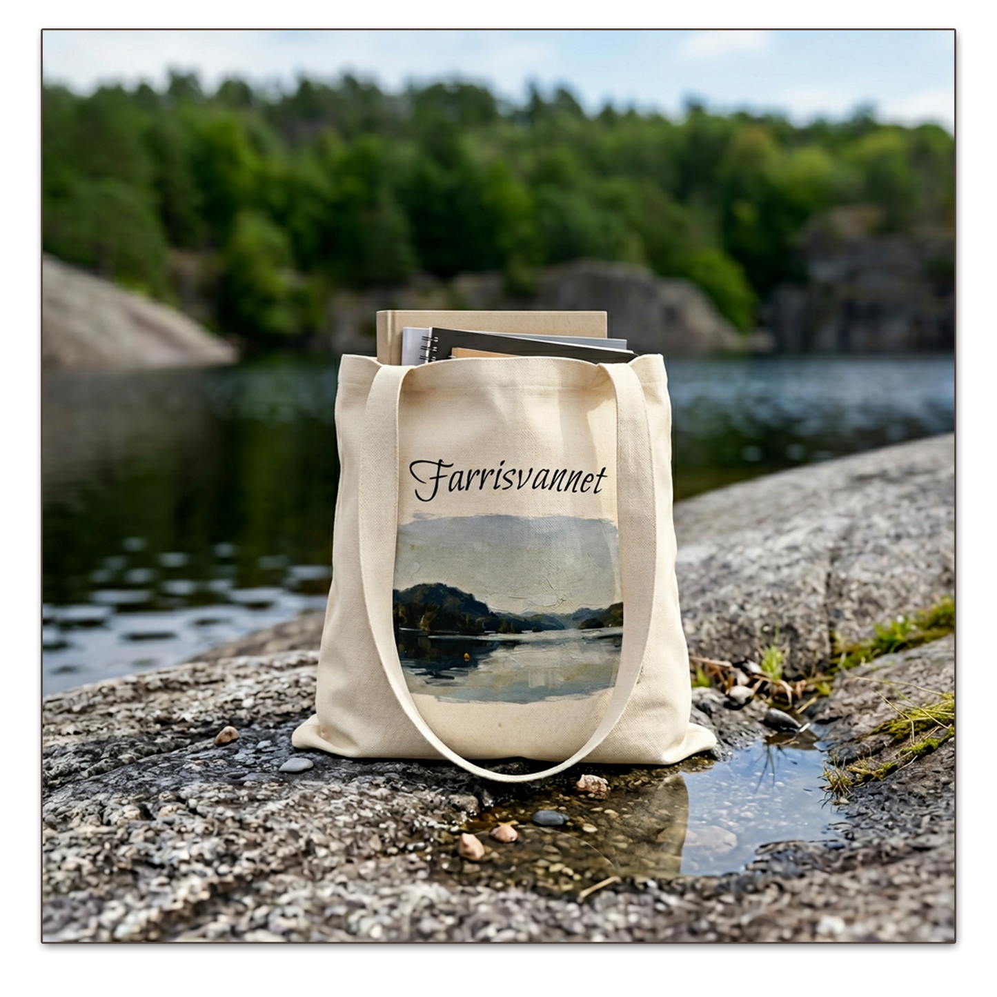 Premium handlenett - Farrisvannet i Larvik