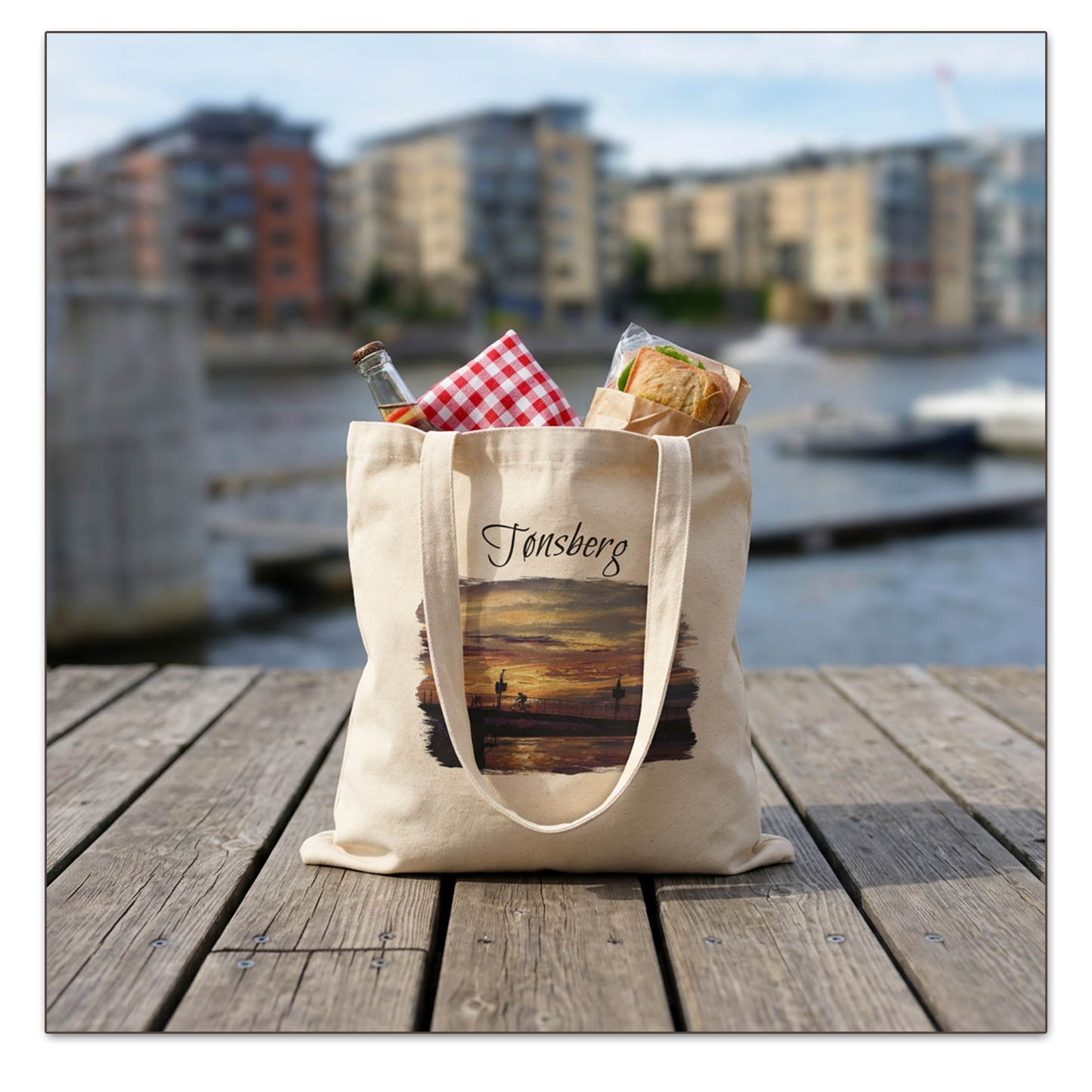 Premium handlenett - Kaldnesbrua i Tønsberg